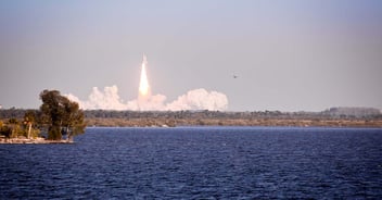 Launch of the Challenger