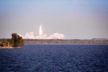 Launch of the Challenger